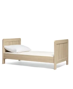 Atlas Cotbed & Premium Pocket Spring Mattress Bundle - Light Oak