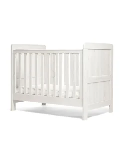 Atlas 3 Piece Small Cotbed Range with Dresser Changer & Wardrobe - White
