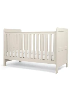 Atlas 2 Piece Small Cotbed Set with Dresser Changer - Stone