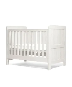 Atlas 2 Piece Small Cotbed Set with Dresser Changer - White