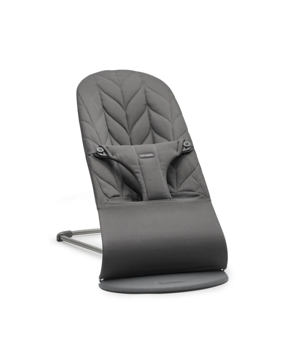 BabyBjörn Baby Bouncer Bliss Woven Petal Quilt - Anthracite