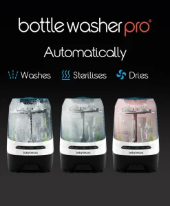 Babybrezza Bottle Washer Pro & Detergent Tablets - White