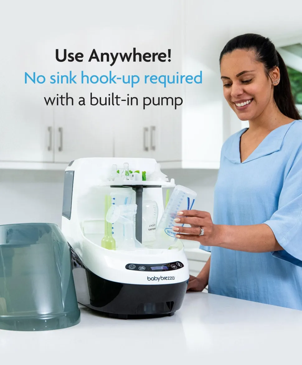 Babybrezza Bottle Washer Pro & Detergent Tablets - Black