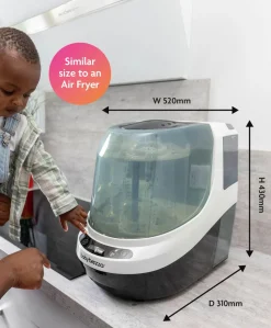 Babybrezza Bottle Washer Pro & Detergent Tablets - Black