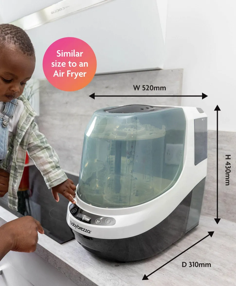 Babybrezza Bottle Washer Pro & Detergent Tablets - Black