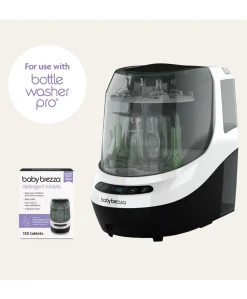 Babybrezza Bottle Washer Pro & Detergent Tablets - Black