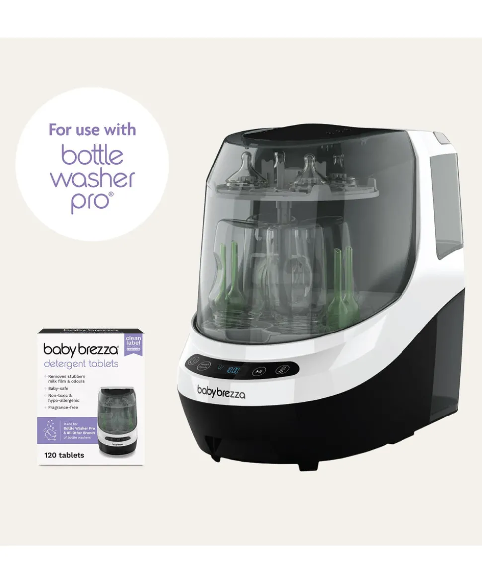 Babybrezza Bottle Washer Pro & Detergent Tablets - Black