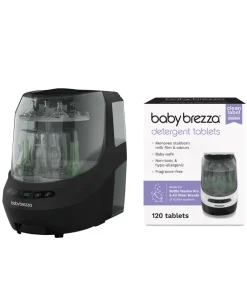 Babybrezza Bottle Washer Pro & Detergent Tablets - Black