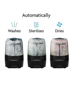 Babybrezza Bottle Washer Pro & Detergent Tablets - Black
