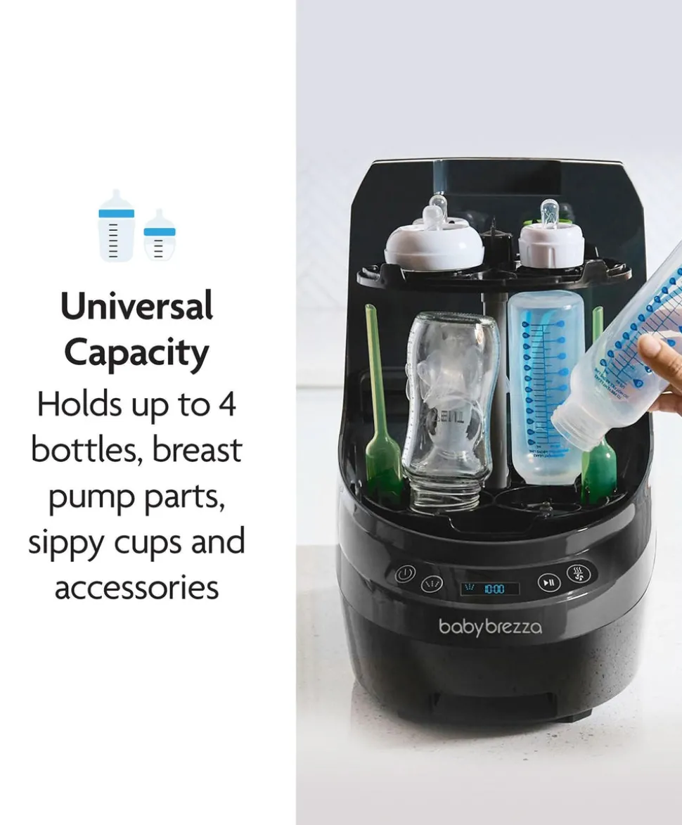 Babybrezza Bottle Washer Pro & Detergent Tablets - Black