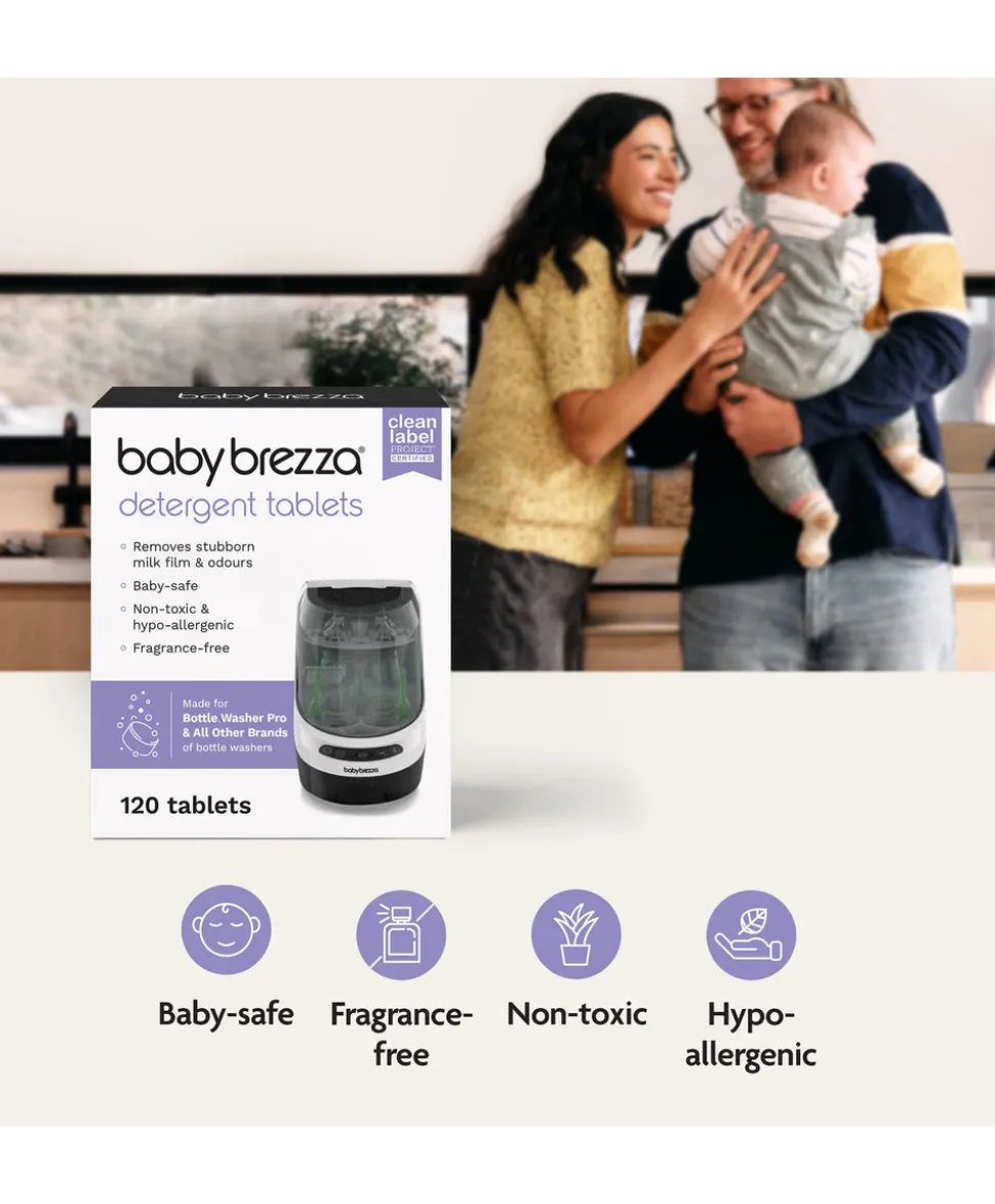 Babybrezza Bottle Washer Pro & Detergent Tablets - Black