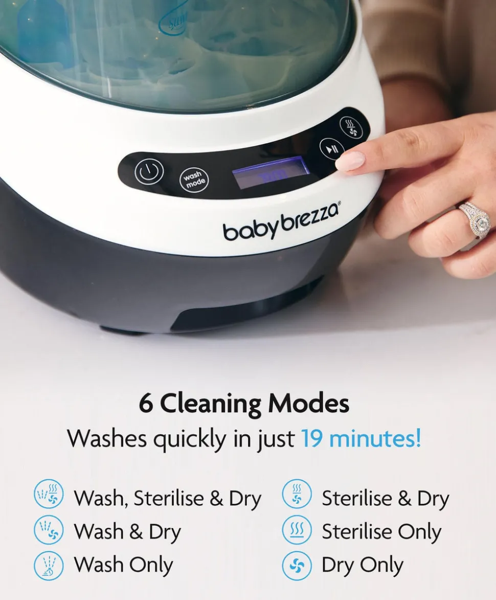 Baby Brezza Formula Pro & Bottle Washer Pro Bundle - Black