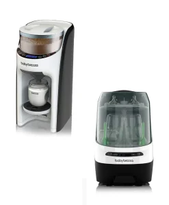 Baby Brezza Formula Pro & Bottle Washer Pro Bundle - White