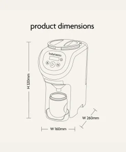 Baby Brezza Formula Pro mini - White