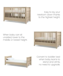 Barton Cotbed - Oak