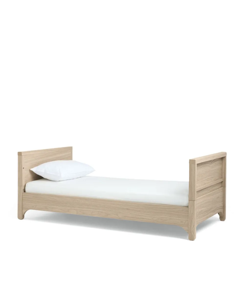 Barton Cotbed With Premium Pocket Spring Cotbed Mattress Bundle - Oak