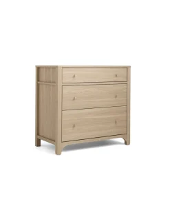 Barton 3 Piece Cotbed Range with Dresser Changer & Wardrobe - Oak