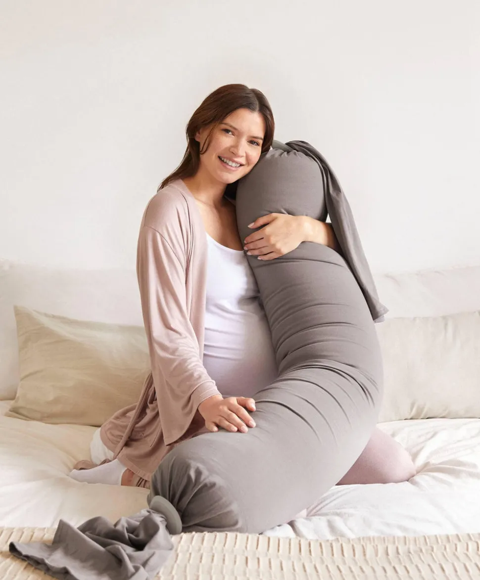 bbhugme Pregnancy Pillow Kit - Stone