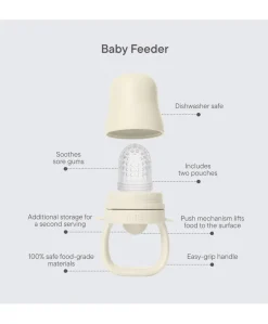 BIBS Baby Feeder Ivory