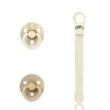 BIBS Pacifier & Loop Clip Gift Set - Vanilla
