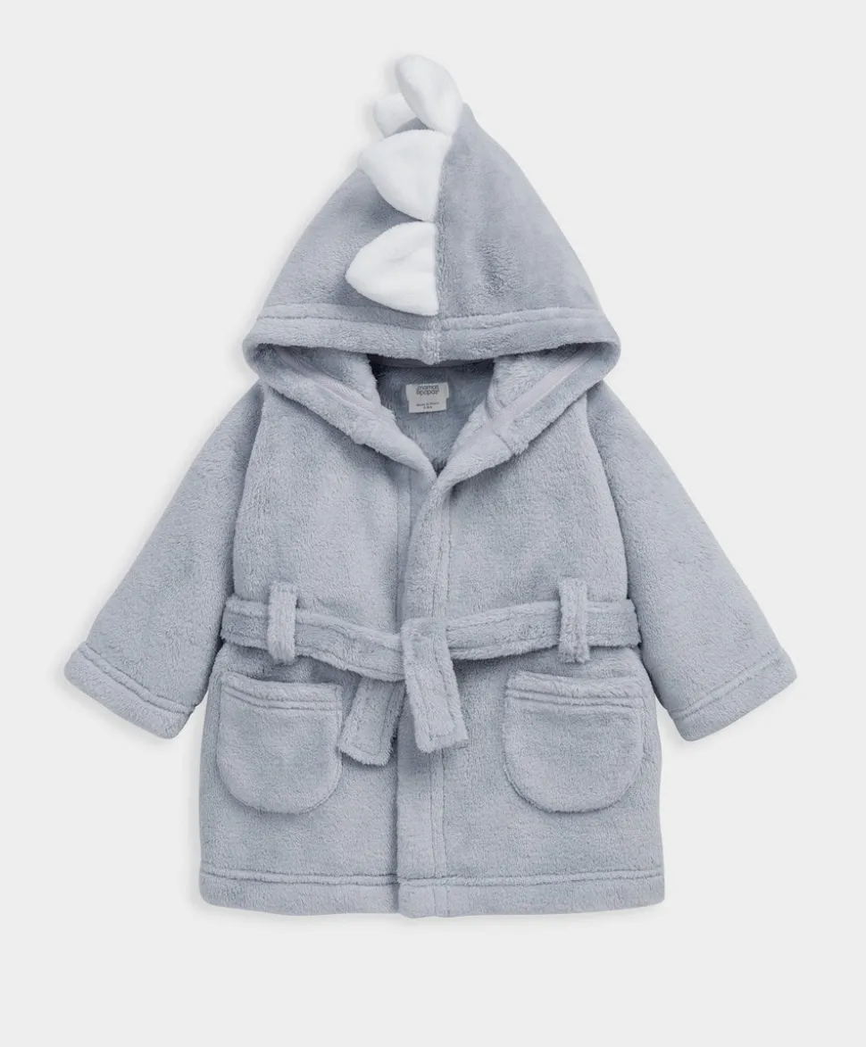 Blue Dinosaur Dressing Gown