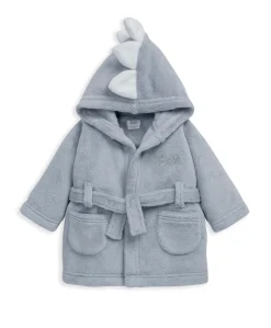 Blue Dinosaur Dressing Gown