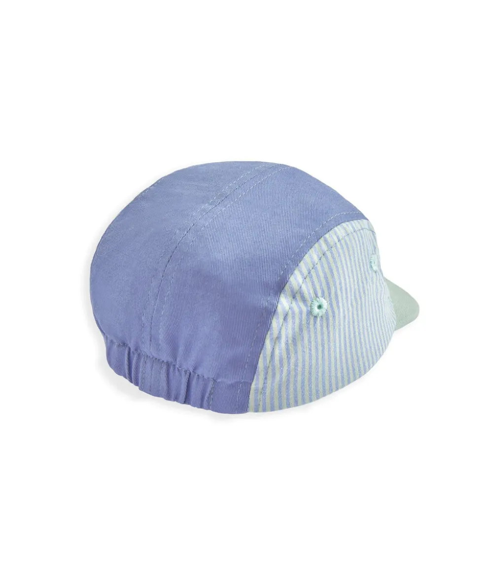 Blue Striped Cap