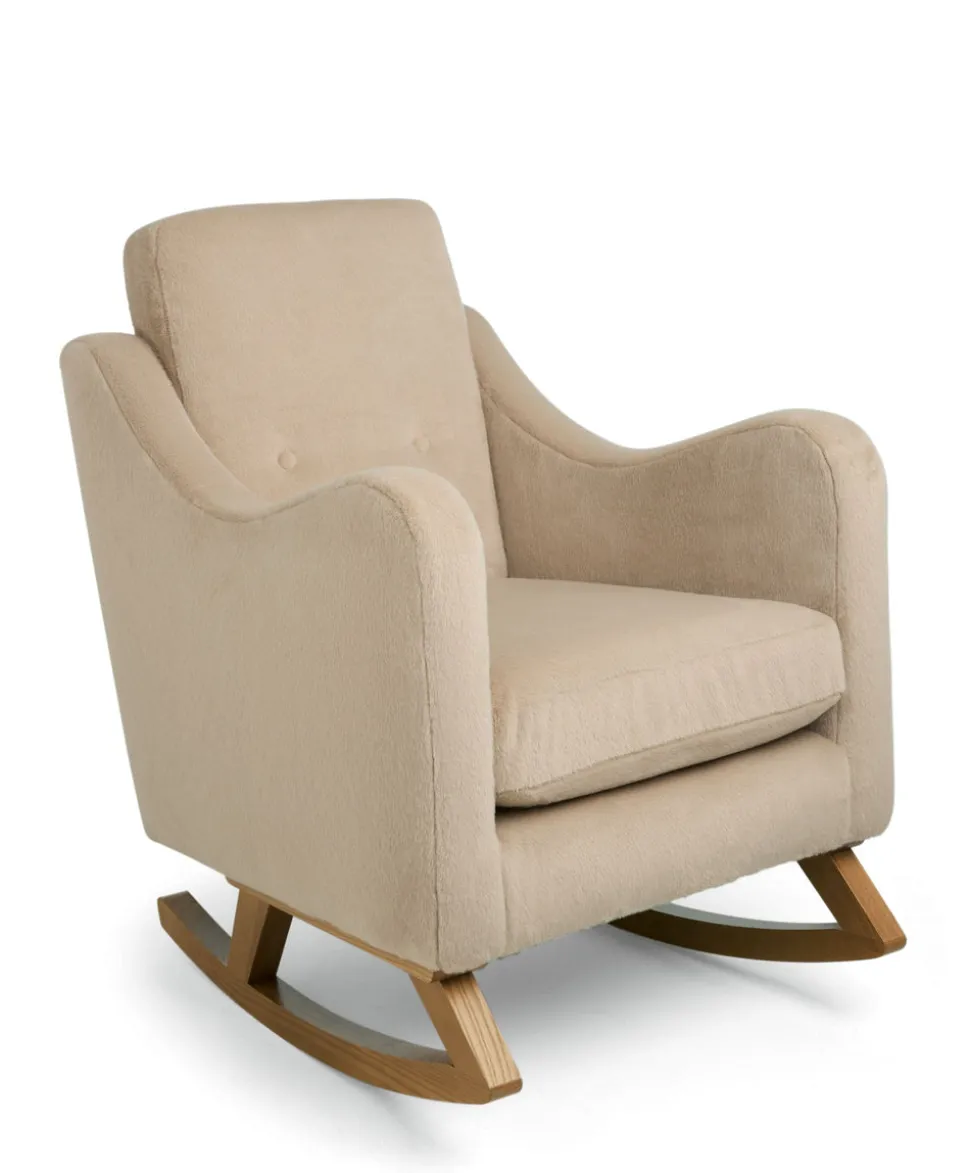 Bowdon Nursing Chair - Almond Sherpa