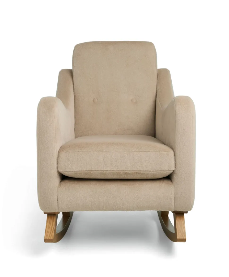 Bowdon Nursing Chair - Almond Sherpa