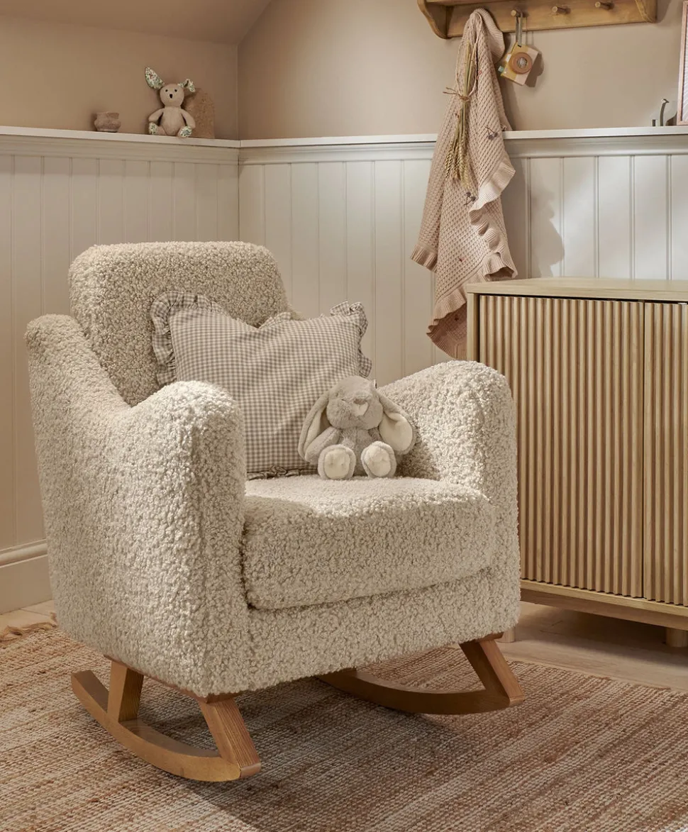 Bowdon Nursing Chair - Biscuit Teddy