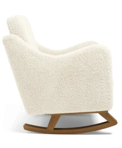 Bowdon Nursing Chair - Snow Teddy