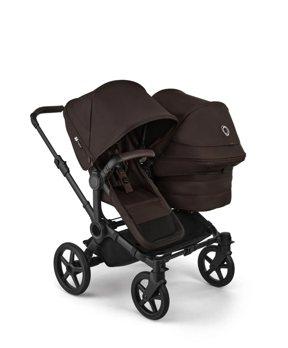 Bugaboo Donkey 6 Double Essential Pushchair Bundle (5 Pieces) - Cocoa Brown