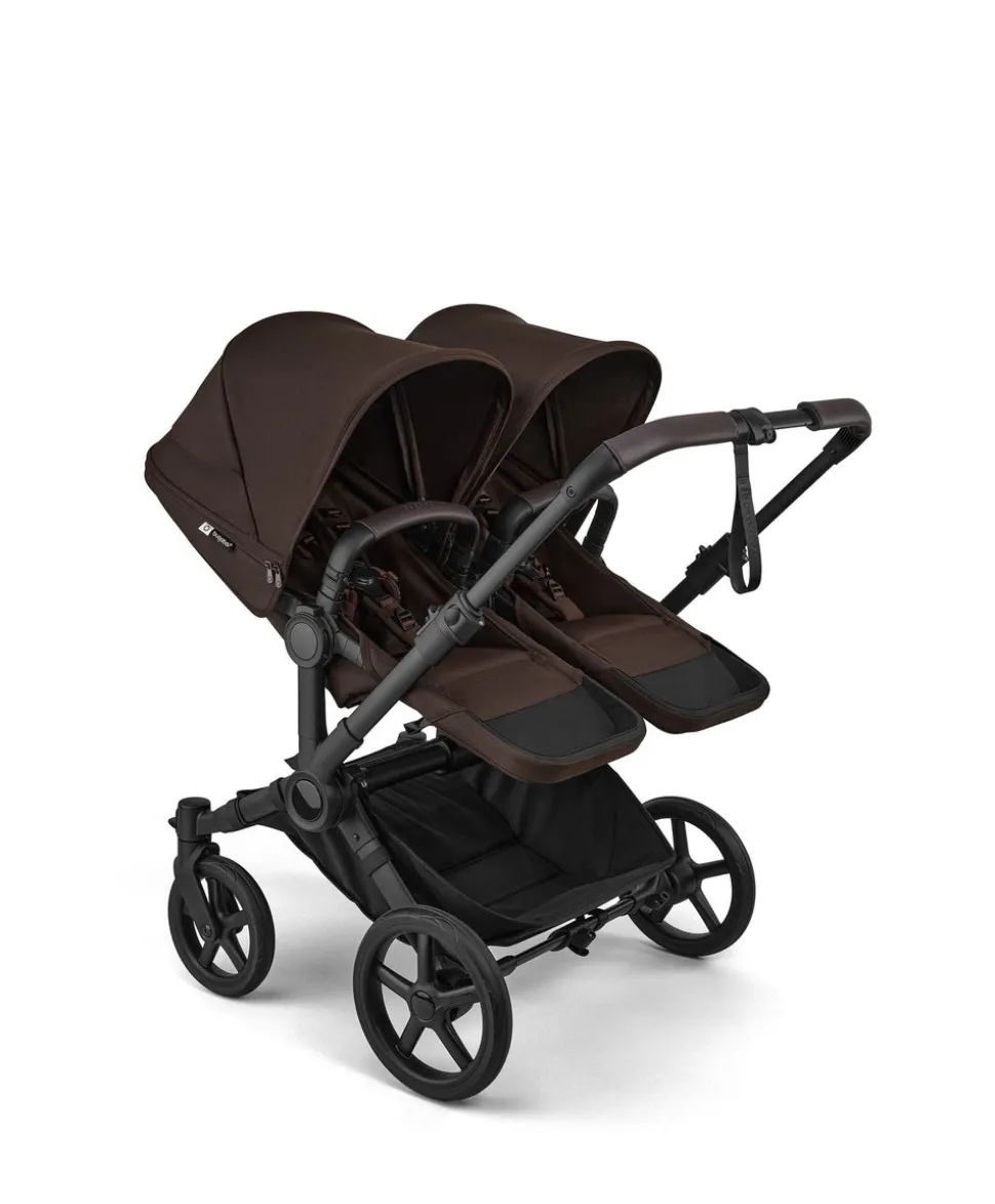 Bugaboo Donkey 6 Double Essential Pushchair Bundle (5 Pieces) - Cocoa Brown