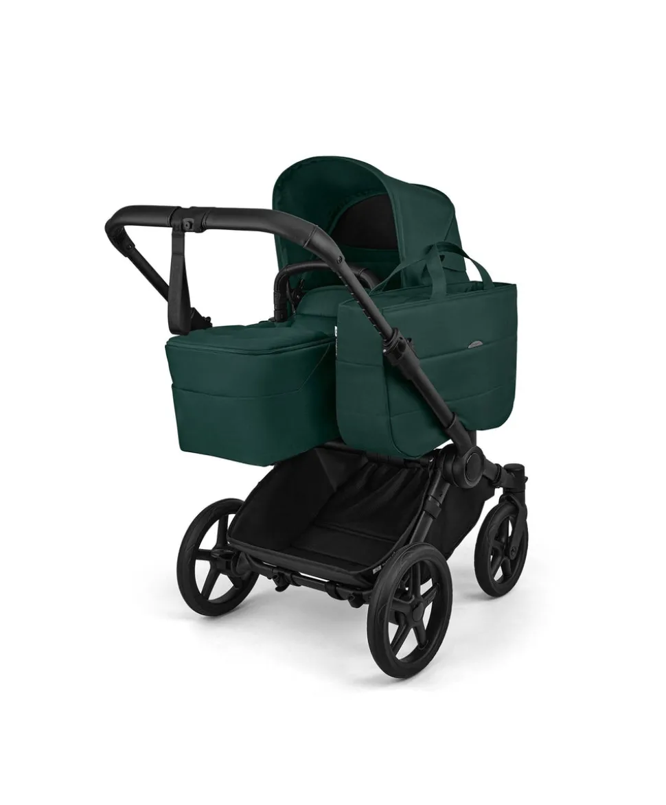 Bugaboo Donkey 6 Mono Ultimate Pushchair Bundle With Cybex Cloud T+ Car Seat & Base (7 Pieces) - Fern Green