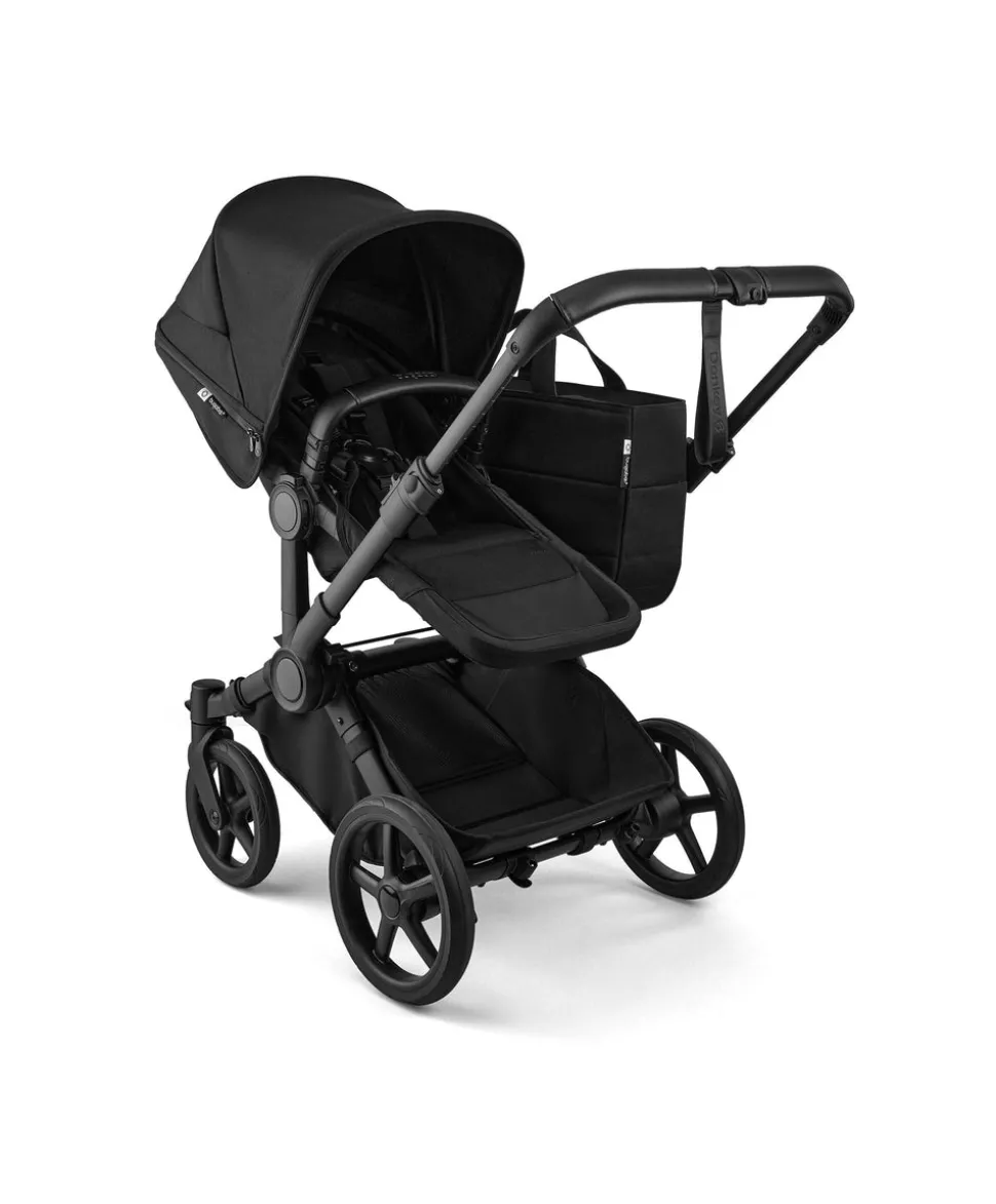 Bugaboo Donkey 6 Single Ultimate Pushchair Bundle With Cybex Cloud T i-Size Rotating Baby Car Seat (7 Pieces) - Heritage Black