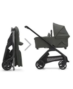 Bugaboo Dragonfly Complete Stroller Bundle With Maxi-Cosi Pebble 360 Pro² Car Seat & Base (8 Pieces) - Forest Green