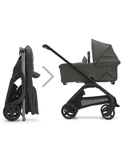 Bugaboo Dragonfly Complete Stroller Bundle With Cybex Cloud T i-Size Rotating Baby Car Seat & Base (8 Pieces)