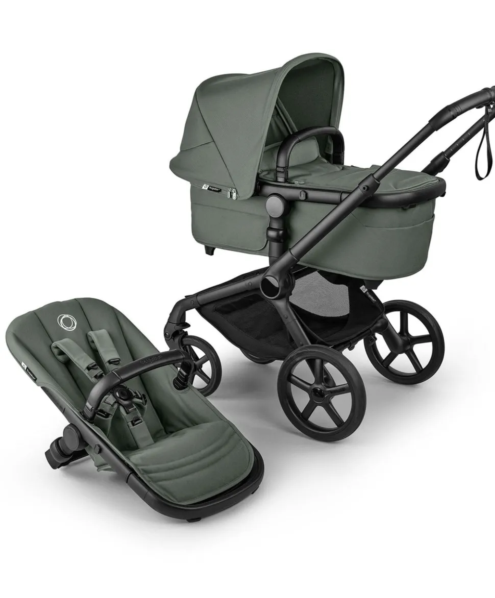 Bugaboo Fox 5 Renew Complete Pushchair Bundle (6 Pieces) - Forest Green