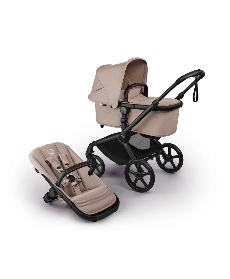 Bugaboo Fox 5 Renew Complete Pushchair Bundle with Maxi-Cosi Pebble 360 Pro2 Car Seat (8 Pieces) - Taupe Melange
