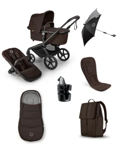 Bugaboo Fox 5 Renew Pushchair Bundle (6 Pieces) - Cocoa Brown