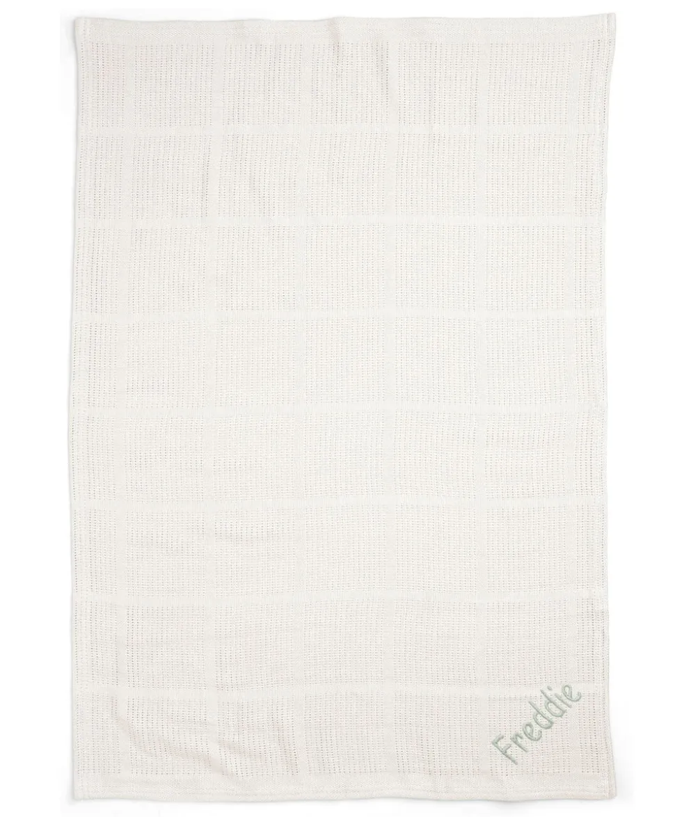 Cellular Blanket - White