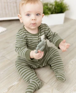 Cheeky Chompers Chewy The Hippo Teether - Sage Green