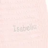 Chenille Blanket - Pink Stripe