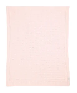 Chenille Blanket - Pink Stripe