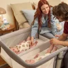 Chicco Next2Me Twins Bedside Crib – Magnet Grey