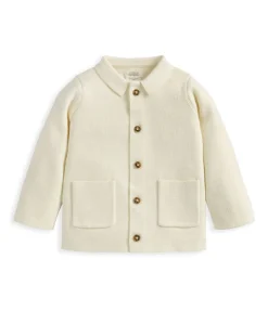 Collared Knitted Cardigan