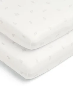 Cotbed Fitted Sheets (2 Pack) - Bunny