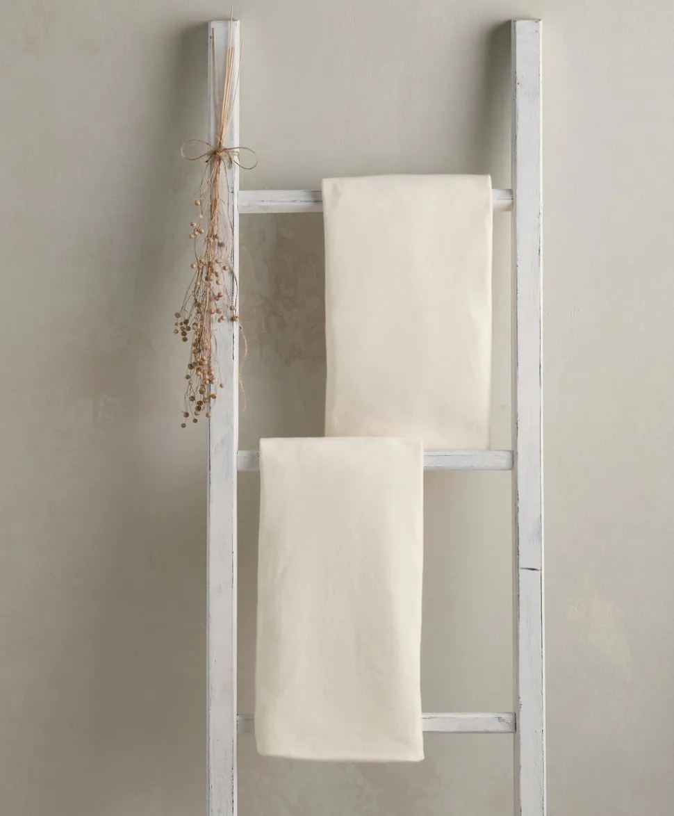 Cot Fitted Sheets (2 Pack) - Cream