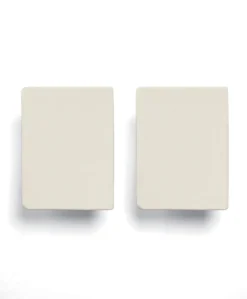 Cot Fitted Sheets (2 Pack) - Cream