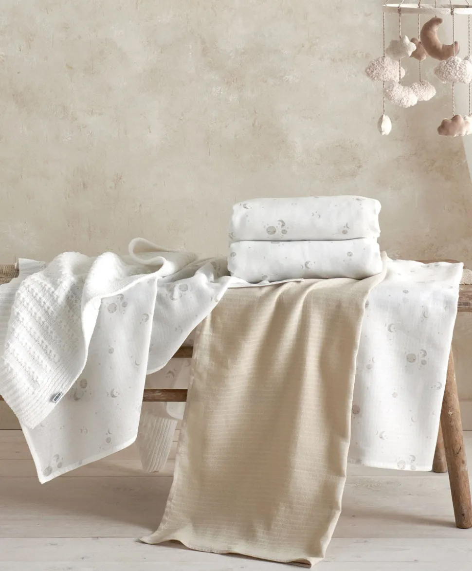 Cot Fitted Sheets Pack of 2 - Cosmic sky